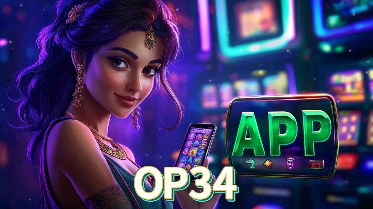 OP34 login — painel de entrada no app oficial